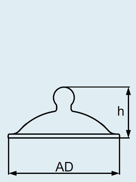 Крышка для эксикатора DURAN Group 200 мм, с ручкой, стекло