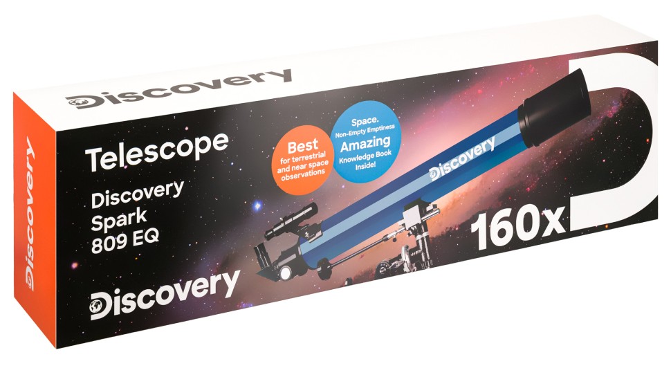 Телескоп Discovery Spark 809 EQ с книгой