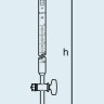 Бюретка DURAN Group 55 мл, деление шкалы 0,1 мл, кран PTFE, класс AS, стекло