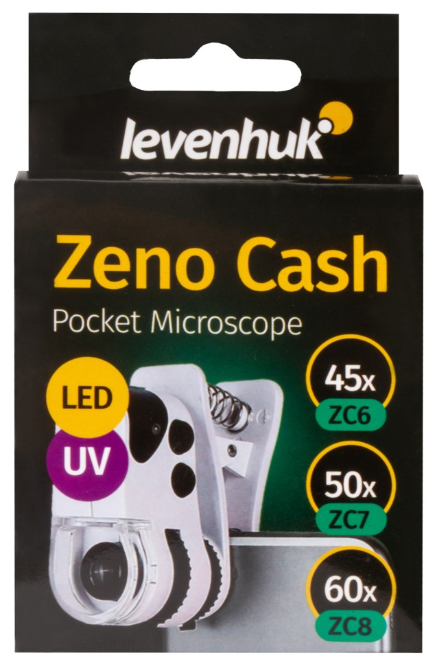 Микроскоп карманный для проверки денег Levenhuk Zeno Cash ZC7