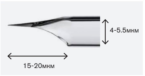 Капилляры, B-Серия для ИКСИ, микропипетки с длинным шипом и резким скосом, 10 шт./уп., Vitrolife