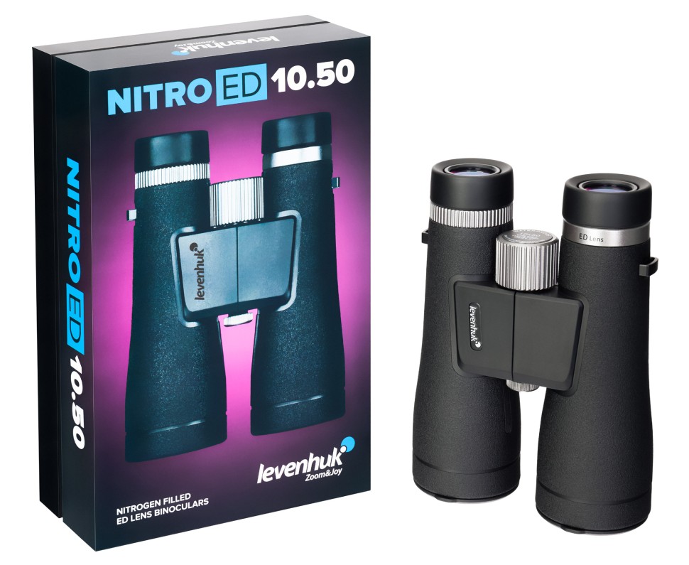 Бинокль Levenhuk Nitro ED 10x50