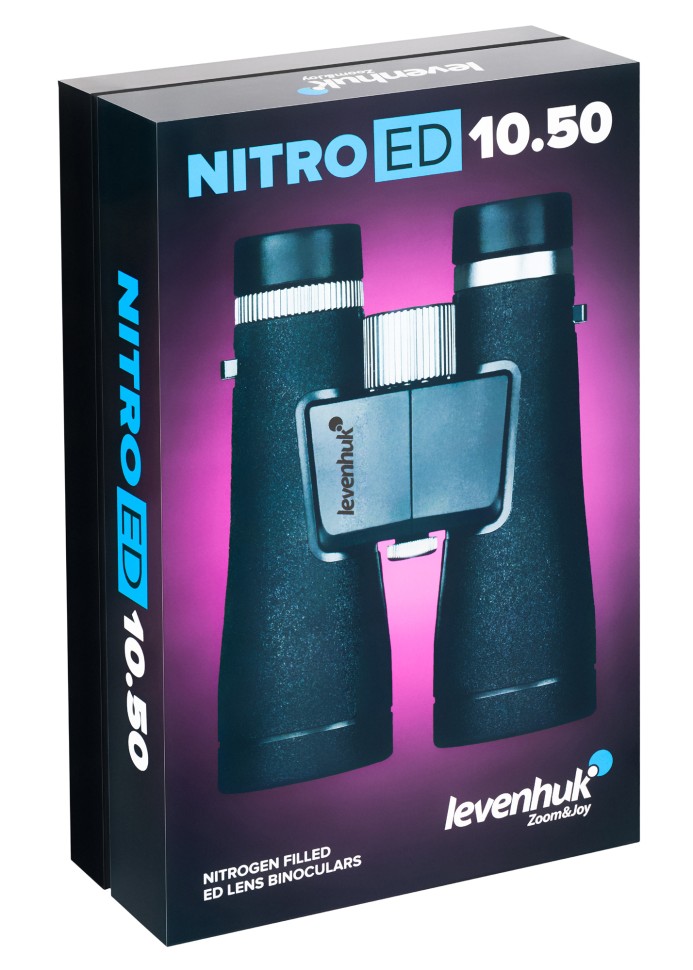 Бинокль Levenhuk Nitro ED 10x50