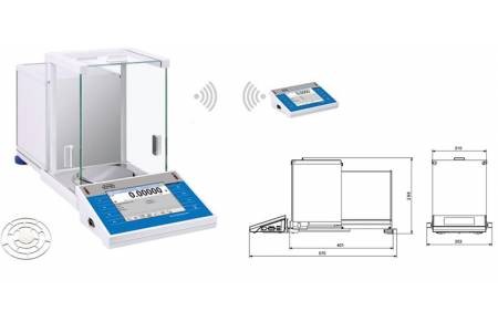 Лабораторные аналитические весы - Radwag XA 310/X