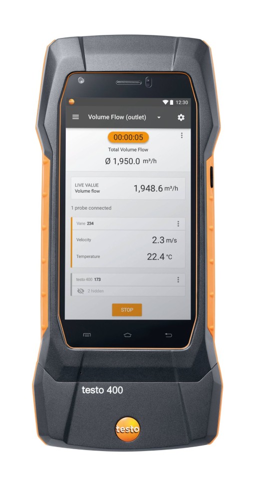 testo 400 - Универсальный измерительный прибор для контроля микроклимата