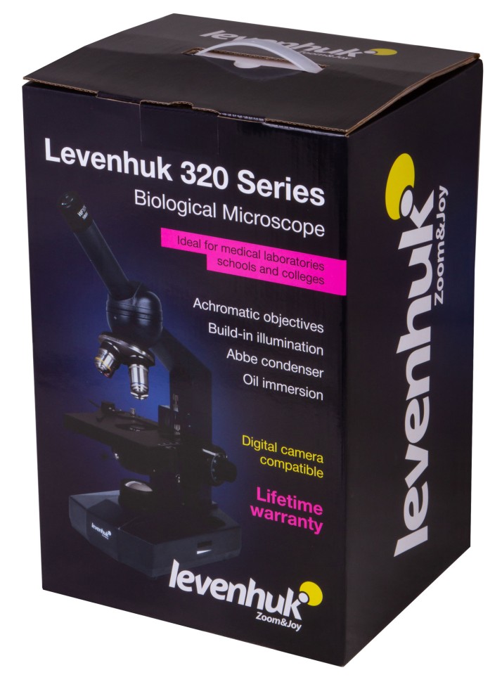 Микроскоп Levenhuk 320 PLUS, монокулярный