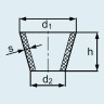 Прокладка Guko DURAN Group 22x12x18 мм, коническая