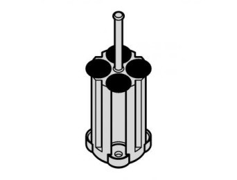 Адаптер 4х2,6 – 7,0 мл, d 13,5 мм, макс. 2850g, для бакет-ротора А-4-38 с круглыми бакетами, 2 шт/уп, Eppendorf
