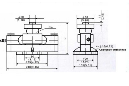 Zemic HM9B-C3-10t-16B - Тензодатчики