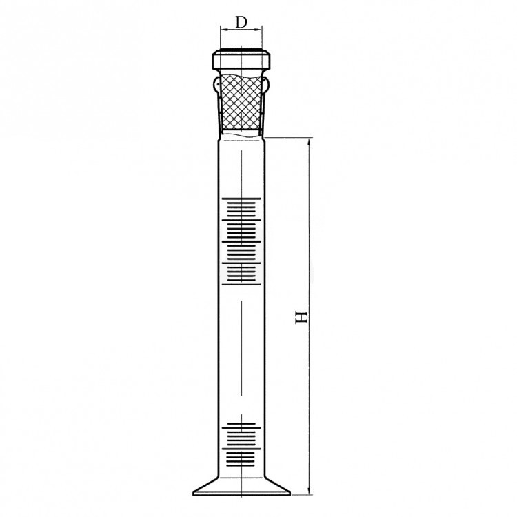 Цилиндр 2а-50-2 белая шкала