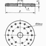 Вставка для эксикаторов исполнение 2 (175 мм)