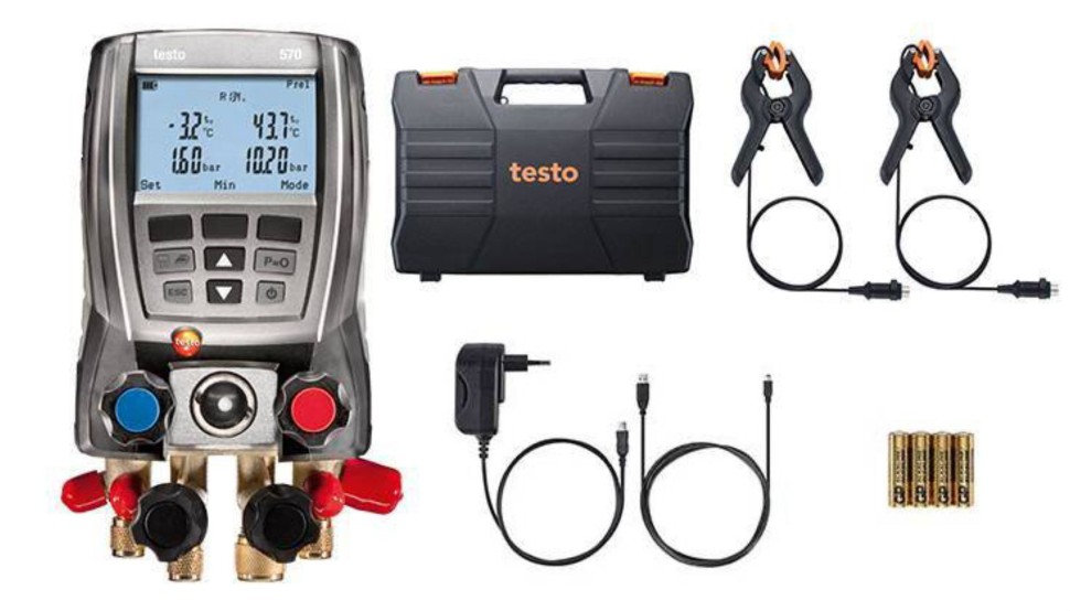 Комплект testo 570-2 - Цифровой манометрический коллектор