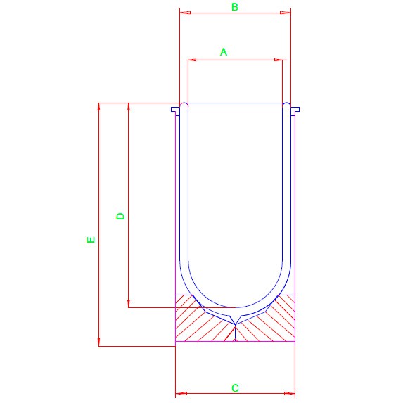 Сосуд Дьюара цилиндрический KGW-Isotherm G4C объем 750 мл с ручкой