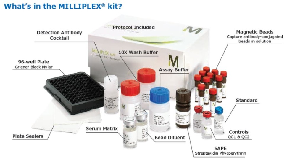 Набор для определения цитокинов и хемокинов мыши, Millipore, Merck (Millipore, Sigma-Aldrich, Supelco)