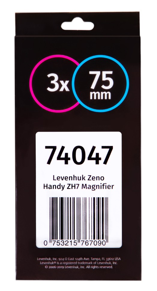 Лупа ручная Levenhuk Zeno Handy ZH7