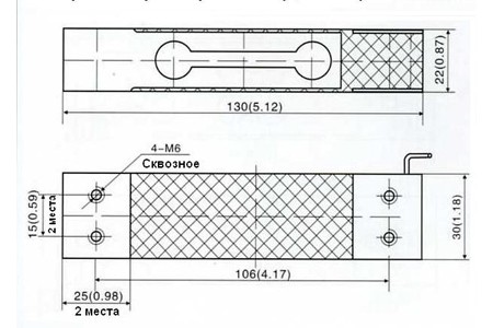 Zemic L6D-C3-10kg-0.4B - Тензодатчики