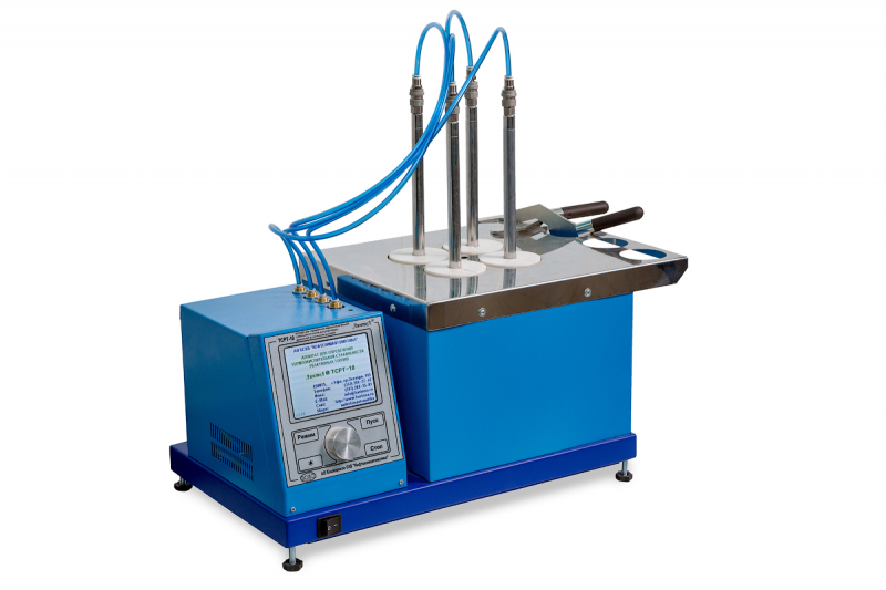 Аппарат ЛинтеЛ ТСРТ-10 для определения термоокислительной стабильности топлив для реактивных двигателей в статических условиях