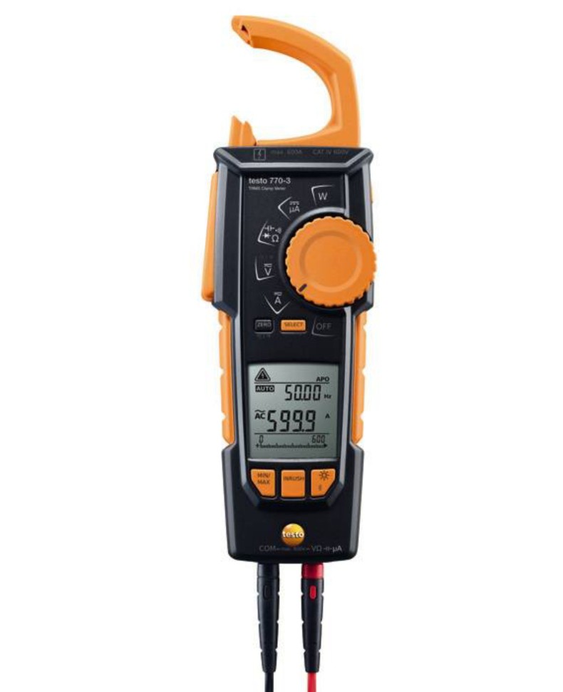 testo 770-3 - Токоизмерительные клещи с Bluetooth<sup>®</sup>