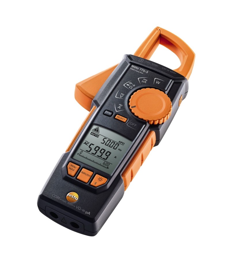 testo 770-3 - Токоизмерительные клещи с Bluetooth<sup>®</sup>