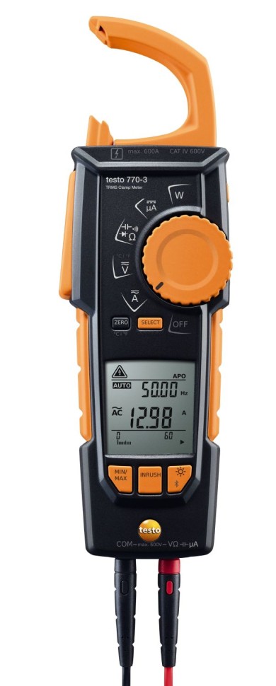 testo 770-3 - Токоизмерительные клещи с Bluetooth<sup>®</sup>