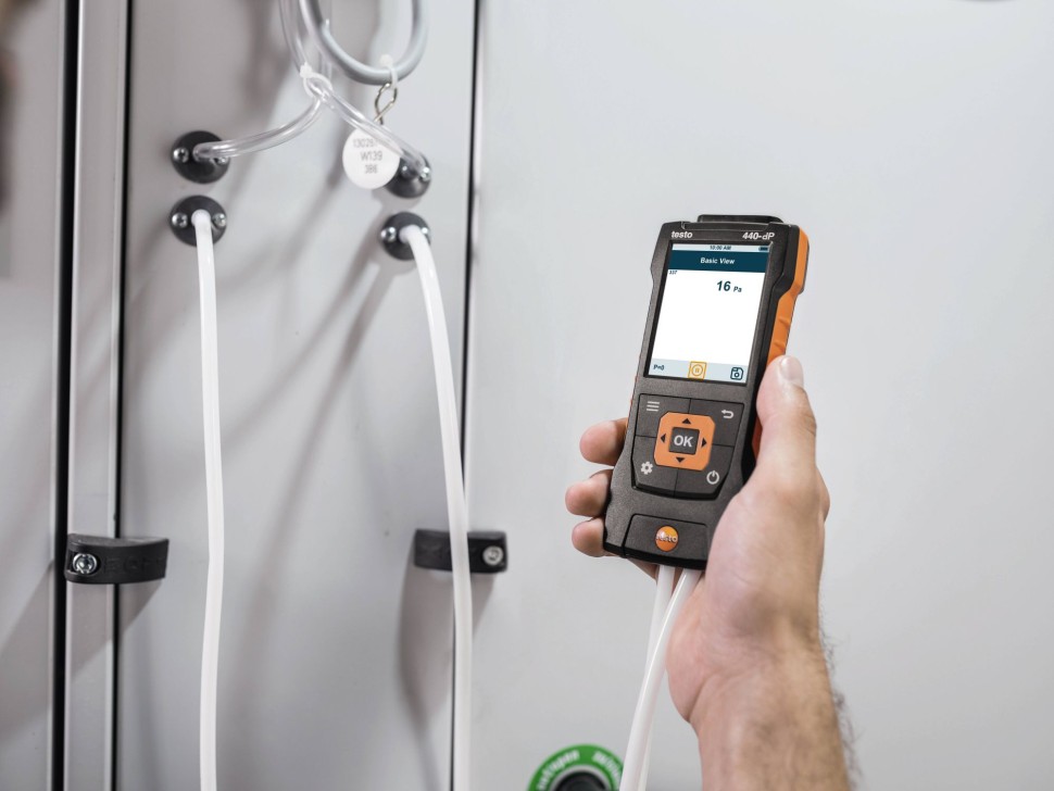 testo 440 delta P Комплект для вентиляции 1 с Bluetooth® - testo 440 delta P Комплект для вентиляции 1 с Bluetooth®