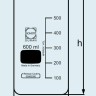 Стакан DURAN Group 100 мл, высокий, с градуировкой, без носика, стекло