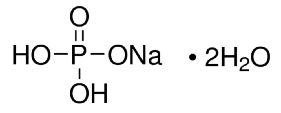 Натрий фосфорнокислый 1-замещенный 2-водный, 98,0-100,5%, AR, CDH