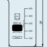 Стакан DURAN Group 100 мл, высокий, с градуировкой, с носиком, стекло