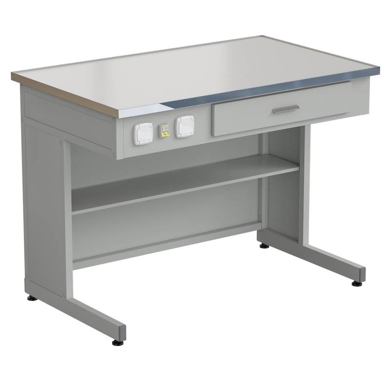 Стол демонстрационный с электрикой 1212*750*900, раб. поверхность - LABGRADE-лайт