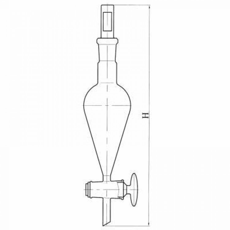 Воронка ВД-3-250 кран тефлоновый Гф 6.412.164-02