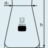 Колба DURAN Group 5000 мл, коническая, широкогорлая, без градуировки, стекло