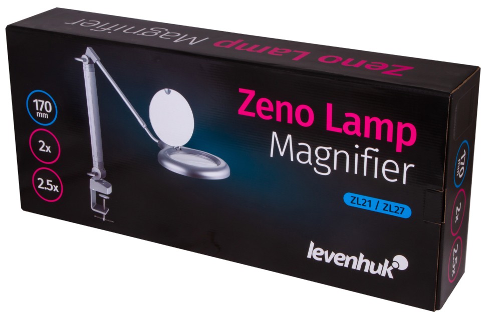 Лупа-лампа Levenhuk Zeno Lamp ZL27 LED