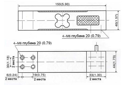 Zemic L6E3-С3-100kg-3B - Тензодатчики