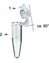 Пробирки для ПЦР, 0,2 мл, выпуклая крышка, бесцветные, Eppendorf