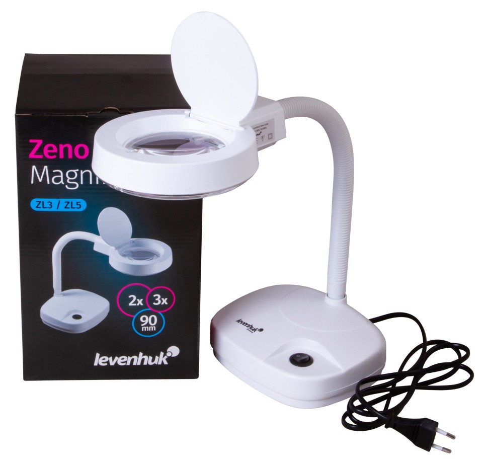 Лупа-лампа Levenhuk Zeno Lamp ZL5 LED