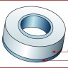 Уплотнитель Bohlender односторонний, для GL 18, для трубок Ø 5.5-6.5 мм, PTFE/силикон