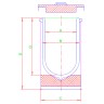 Сосуд Дьюара большого объема KGW-Isotherm 30/4C объем 4 л