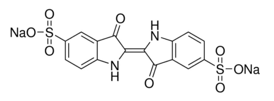 Индигокармин, сод. красящего в-ва 88,12%, C.I 73015, Импорт