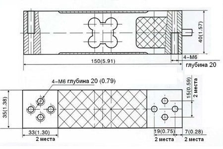 Zemic L6E-С3-150kg-2B - Тензодатчики