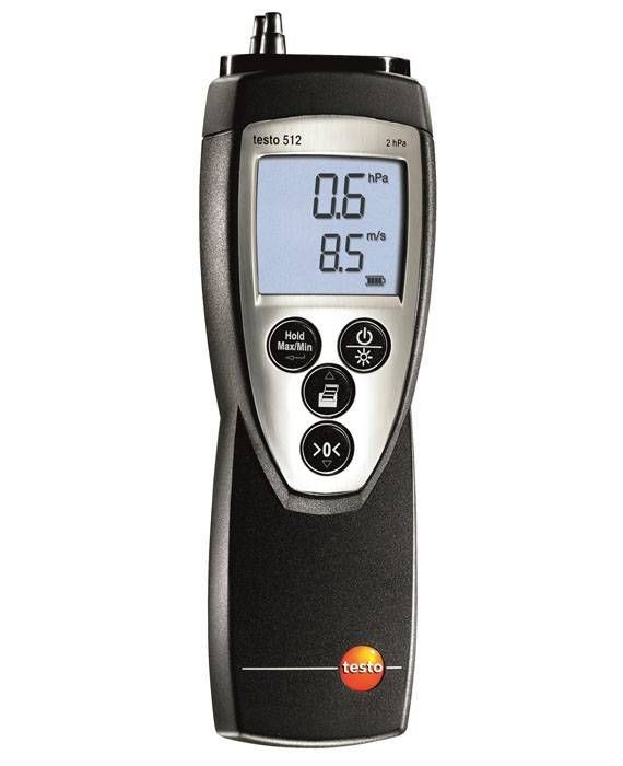 testo 512 - Дифференциальный манометр, от 0 до 2000 гПа