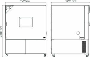 Камера испытательная «тепло-холод-влажность», -40...+180 °С, MKF1020, 991 л, Binder