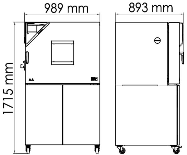 Климатическая камера Binder MK 115 с переменными климатическими условиями, объём 115 литрорв