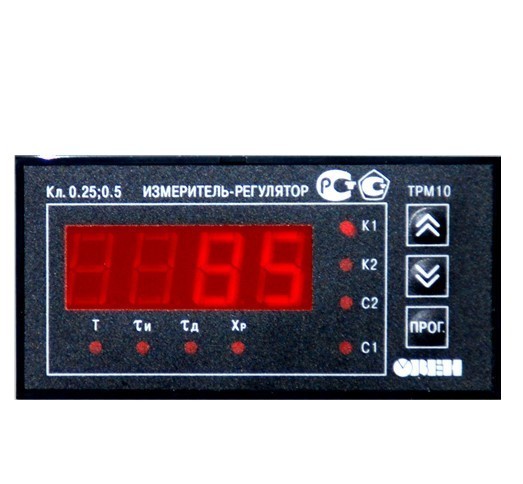 Регулятор температуры ТРМ10 с аттестацией по ГОСТ Р 52931–2008