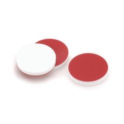 Септа силиконовая красная PTFE/White, 1,3 мм, 100 шт./уп., Zhejiang ALWSCI Technologies