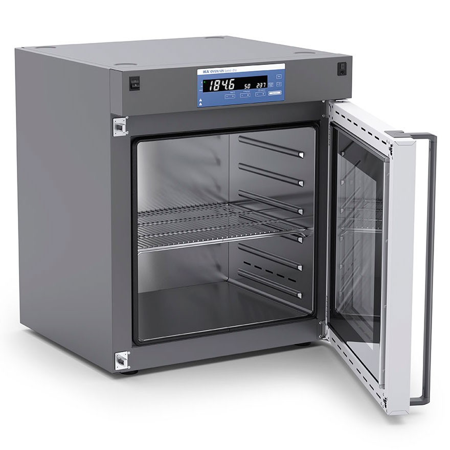 Шкаф сушильный IKA Oven 125 basic dry glass, 125 л, стеклянная дверь, с естественной конвекцией