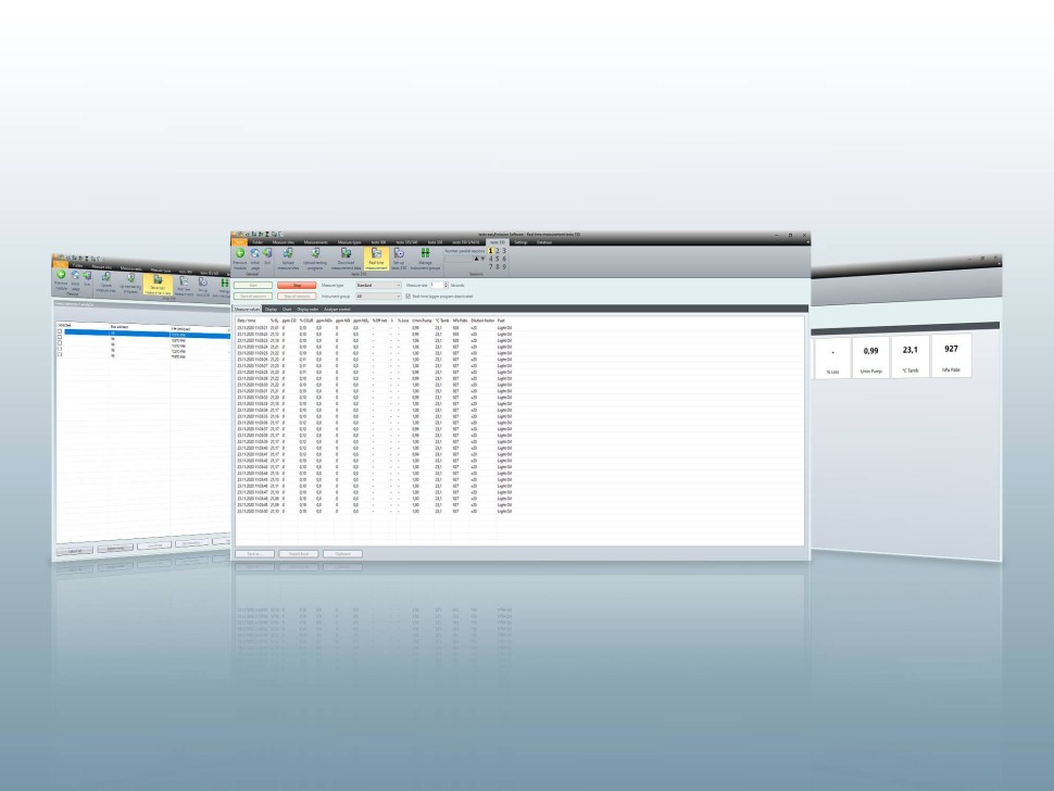 Программное обеспечение testo easyEmission - PC software