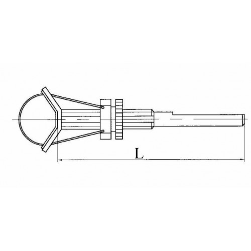 Держатель ленточный ГФ 6.152.114-17 D 85-100