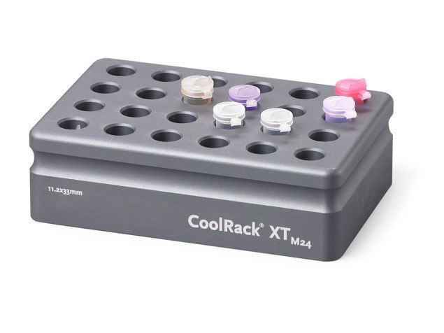 Штатив CoolRack XT M24, для пробирок объёмом 1,5/2 мл, 24 места, Corning (BioCision)