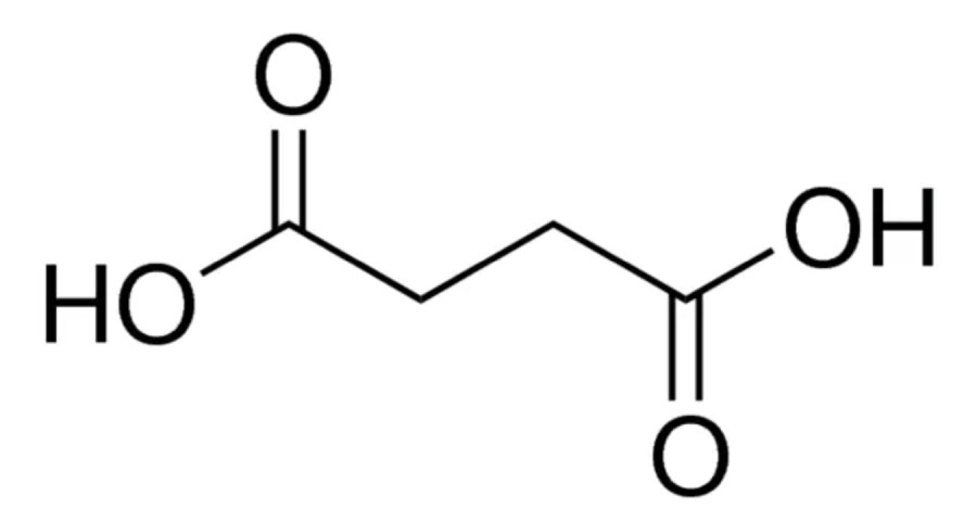 Янтарная кислота, более 99%, ACS, Импорт