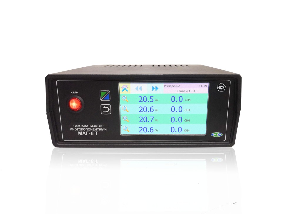 Газоанализатор многокомпонентный МАГ-6 Т-8 (16Р)